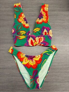 Dillards Floral Bikini